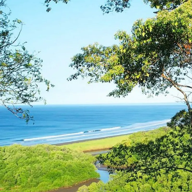 A Remote Dark-Sand Beach with an Authentic Local Atmosphere